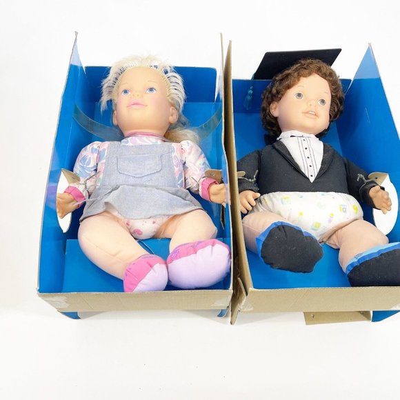 Baby Geniuses Wise-Cracking Sly Sweet Talking Carrie Doll Lot 2 1997 FLAWS READ - Picture 7 of 16